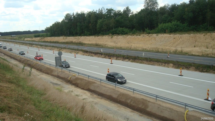 Budowa autostrady A1. Tak wygląda pierwszy, udostępniony...