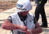 Rosyjski dziennikarz ciężko ranny. Wszedł na minę pułapkę pod Mariupolem (wideo)