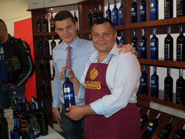 Leszka Trzosa (z prawej) i jego syna Radosława łączy miłość do sportu i Włoch.