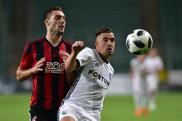 24.07.2018 warszawamecz eliminacyjny ligi mistrzow pomiedzy legia warszawa a fc spartak trnava nz -carlos lopez carlitos fot.bartek syta