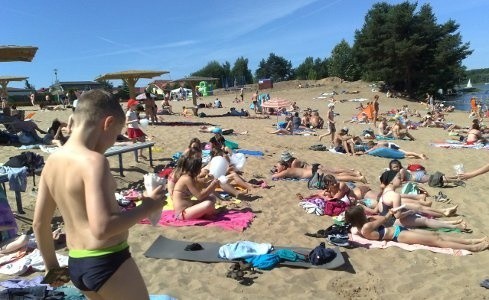 Plaża w Pieczyskach