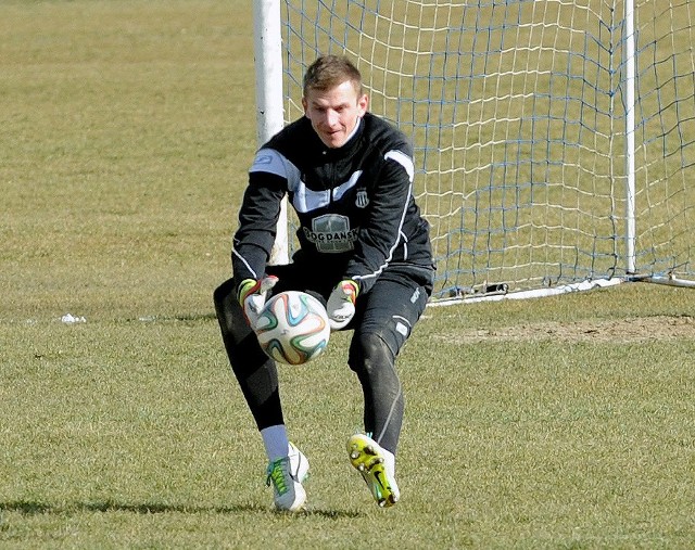 Marek Kozioł wciąż nie może wywalczyć miejsca w bramce Sandecji