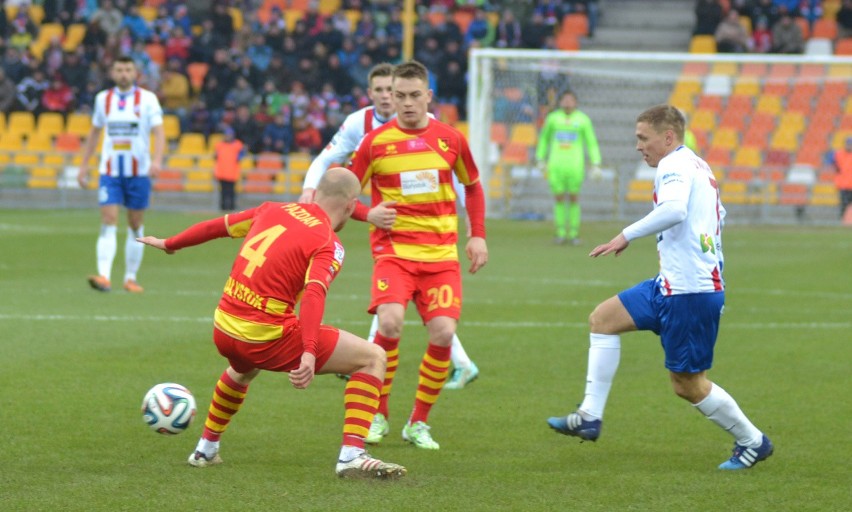 Podbeskidzie - Jagiellonia 1:0 Gol w ostatniej minucie dał...