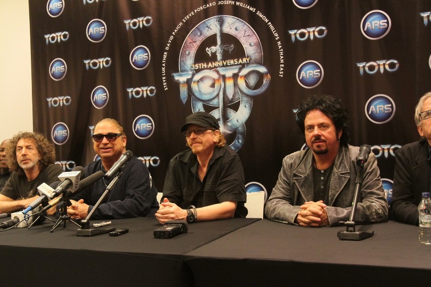 Zespół Toto jest już gotowy do wtorkowego koncertu