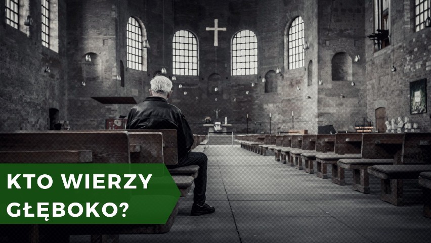 Wierzących przybywa z wiekiem. Odsetek osób wierzących w...