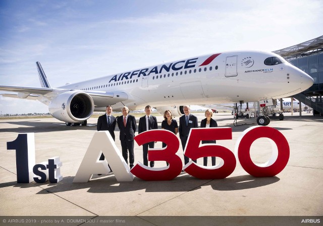 Kiedyś dumą francuskiego przewoźnika był Concorde. Dziś staje się nim Airbus A350
