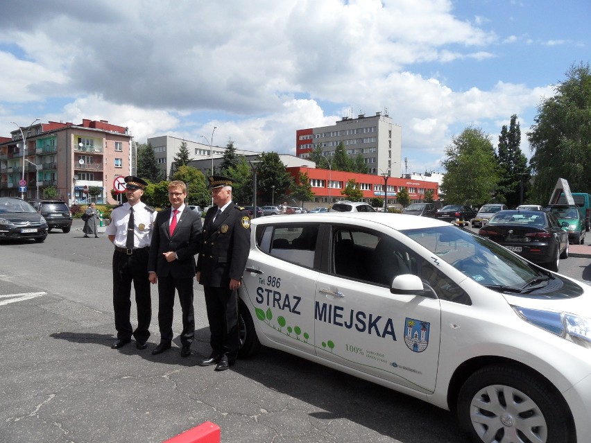 Elektryczne auto dla Straży Miejskiej w Częstochowie [ZDJĘCIA]