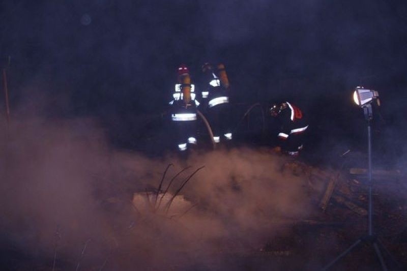 18 grudnia ok. godziny 21:00 doszło do pożaru domku...