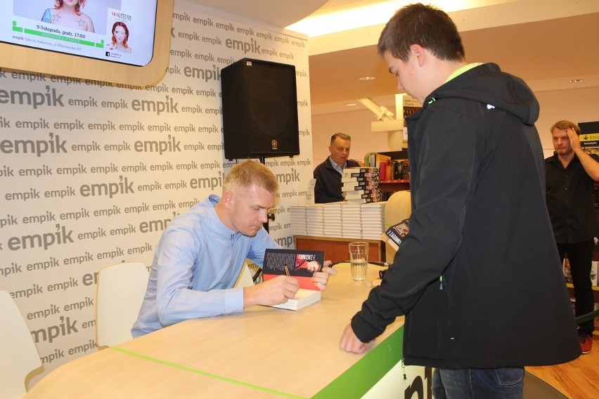 Paweł Zagumny w Silesii City Center promował swoją książkę