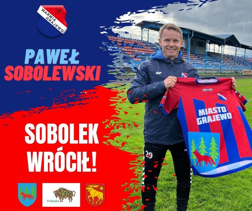 Keeza IV Liga. Powrót "Sobolka" do Warmii Grajewo. Były piłkarz "Wilków" został ich trenerem