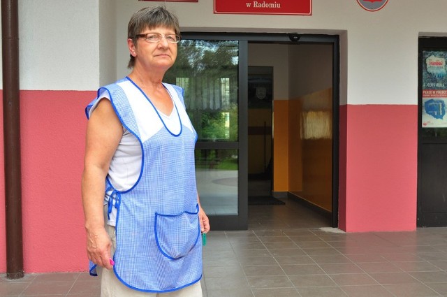 - Mamy nowe drzwi do szkoły &#8211; mówi Izabella Rafalik, pracująca w Publicznym Gimnazjum numer 13 imienia Noblistów Polskich w Radomiu.