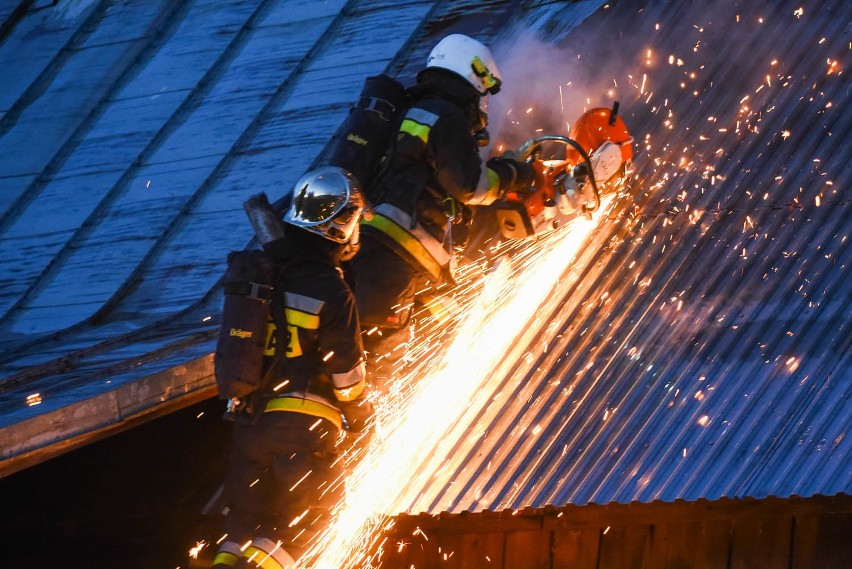 Kościelisko. Pożar drewnianego budynku mieszkalnego [ZDJĘCIA]