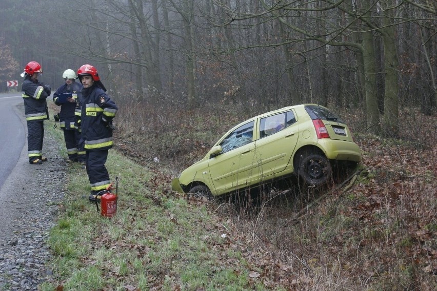 Wypadek pod Miłoszycami - 12.12.2013