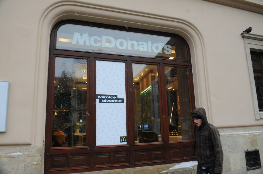 Nowy McDonald's na ul. Grodzkiej w Krakowie 