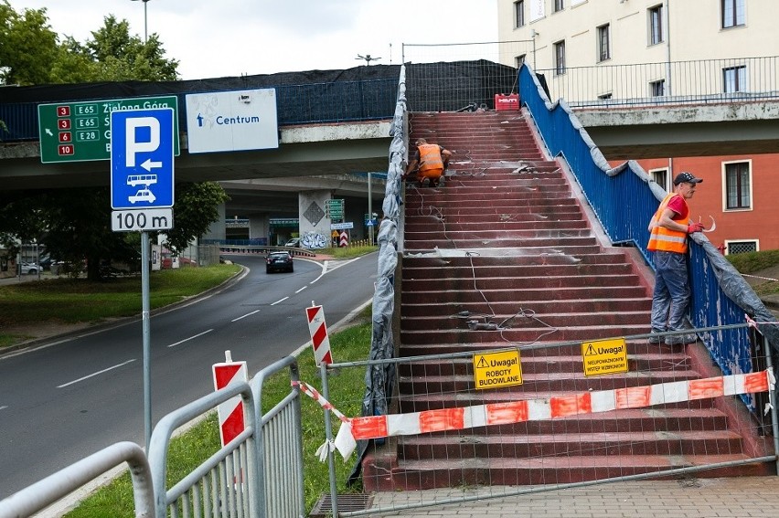 Kładka do remontu. Za miesiąc będzie jak nowa 