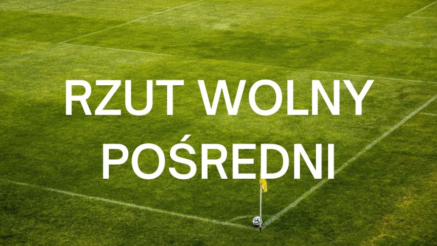 Rzut wolny pośredni charakteryzuje się określonymi zasadami...