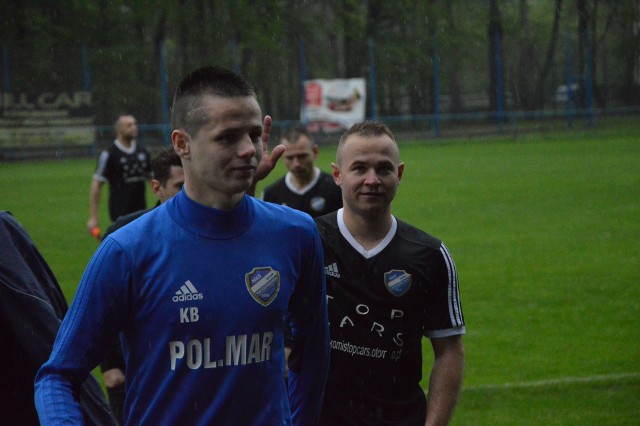 Kamil Wąsowicz (na pierwszym planie) i Maciej Przeniosło zdobyli w sumie cztery gole