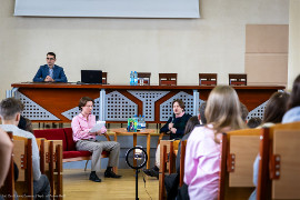 Spotkanie na Wydziale Prawa UwB