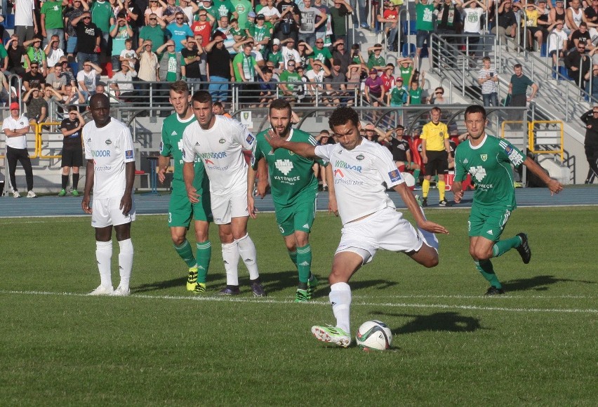 Leandro Rossi zdobył jedyną bramkę w meczu Radomiaka z GKS...