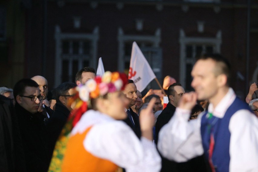 Prezydent RP Andrzej Duda w czwartek, 9 marca, odwiedził...