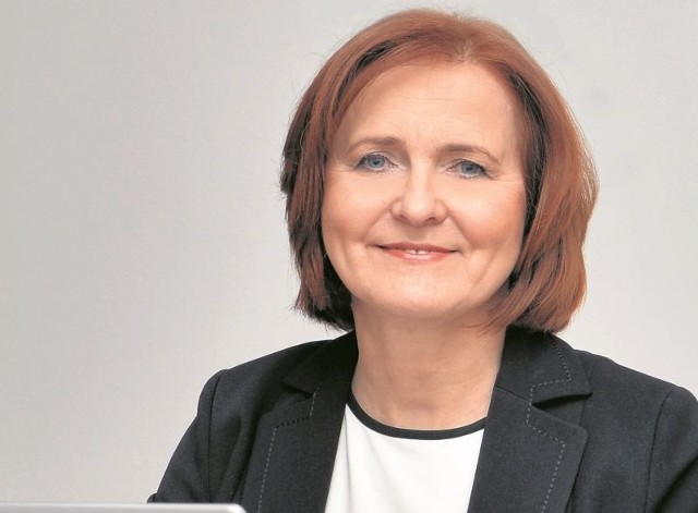 Cecylia Dolińska, przewodnicząca Okręgowej Izby Pielęgniarek i Położnych w Białymstoku.