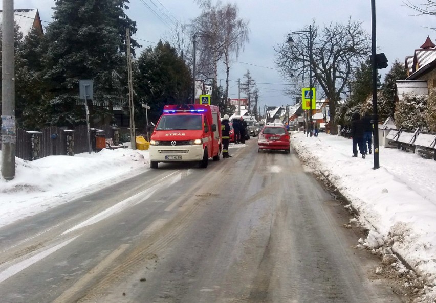 Komunikacyjny paraliż wokół Bukowiny Tatrzańskiej. Wszystko przez śnieżycę