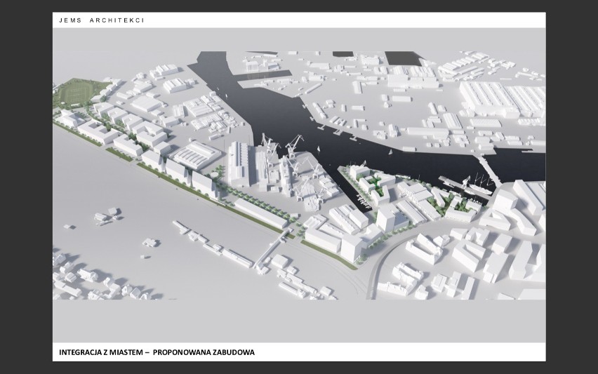 Młode Miasto w Gdańsku. Kolejny inwestor zaprezentował swoją koncepcję zabudowy dawnych terenach postoczniowych [wizualizacje]