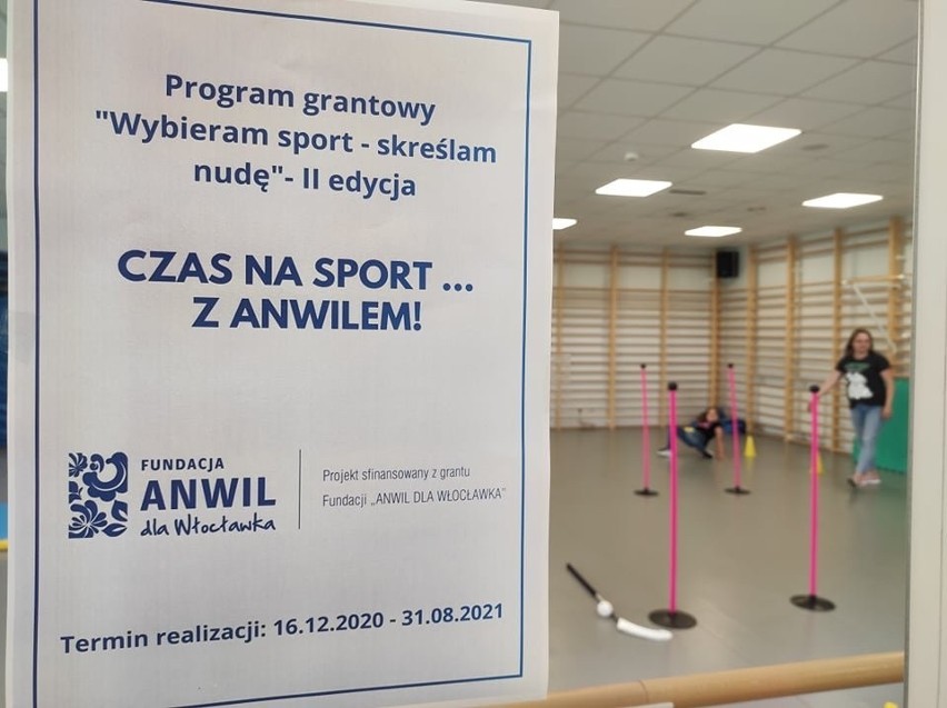 Projekt "Czas na sport z ANWILEM!" w Szkole Podstawowej nr...
