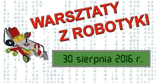 Warsztaty z robotyki w Pińczowie już 30 sierpnia.