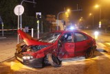 Wypadek na Kurczakach. Jedna osoba ranna. Kierowca uciekł z miejsca wypadku [ZDJĘCIA+FILM]