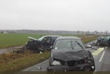 Wypadek we wsi Zbeniny pod Chojnicami. Pięć osób rannych [zdjęcia]