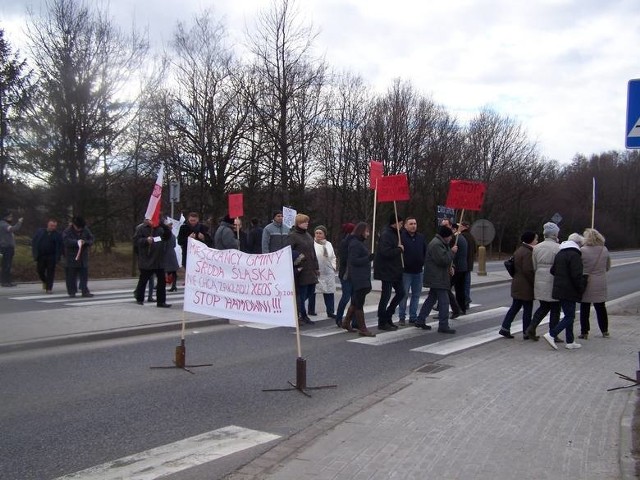 Protest, który odbył się 1 marca