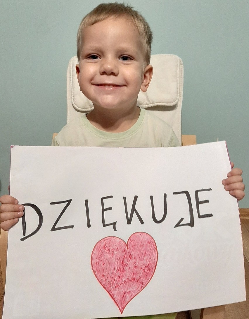 3-letni Kubuś z Poborszowa pod Kędzierzynem-Koźlem rozpoczął...