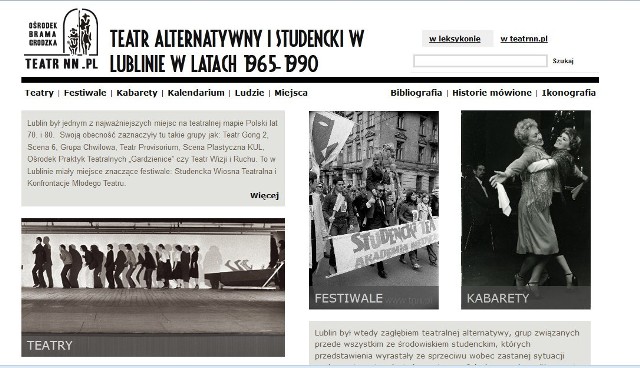 W środę wystartowała strona www.teatry.teatrnn.pl