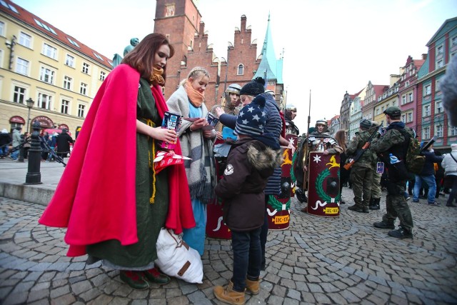 Wielka Orkiestra Świątecznej Pomocy we Wrocławiu grała tym razem na Rynku