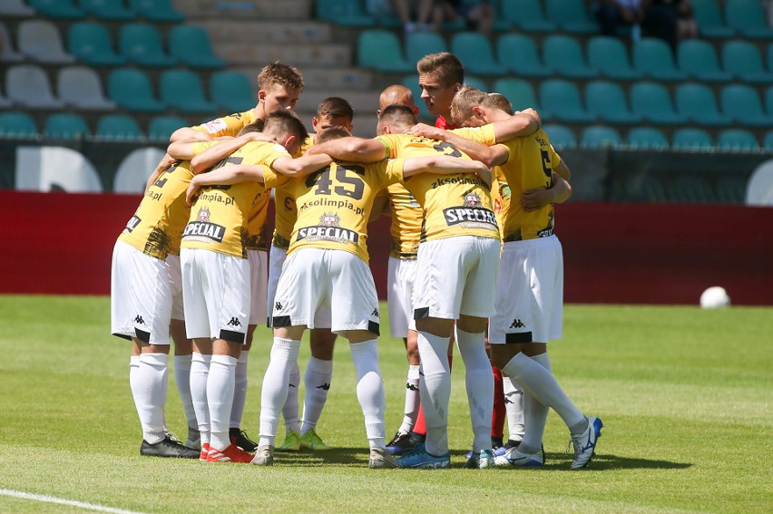 Górnik Łęczna - Olimpia Elbląg 1:0. Wygrali piąty mecz z rzędu. Zobacz zdjęcia