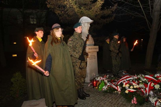 Uroczystość z okazji dnia patrona jednostki, płk. Piotra Wysockiego.