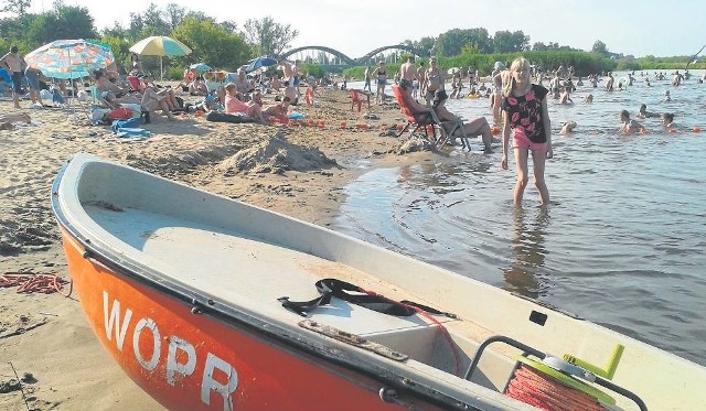 Od piątku na plaży w Białobrzegach będą dyżurować ratownicy miejscowego Wodnego Ochotniczego Pogotowia Ratunkowego.