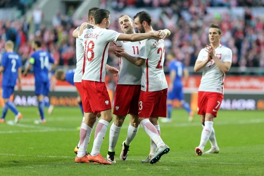 Polska - Finlandia w pierwszej połowie 3:0
