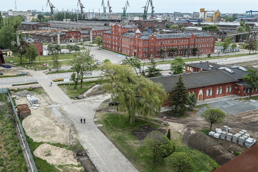 Gdańsk. Prace na działce w sąsiedztwie Europejskiego Centrum Solidarności i Sali BHP