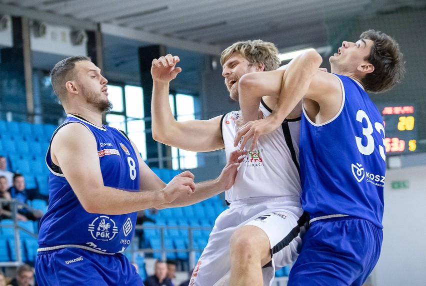 Koszykarze AZS UMCS Start II Lublin wygrali w hali MOSiR z Żakiem Koszalin. Zobacz zdjęcia