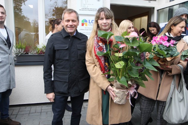 Uroczystość rozpoczęła dyrektor Biura LGD Chełmno, Anna Cyrklaff-Muzolf. Wystąpił też Artur Mikiewicz - burmistrz Chełmna