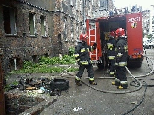 Wrocław: Pożar mieszkania przy Wyszyńskiego. Pięcioro poszkodowanych (ZDJĘCIA)