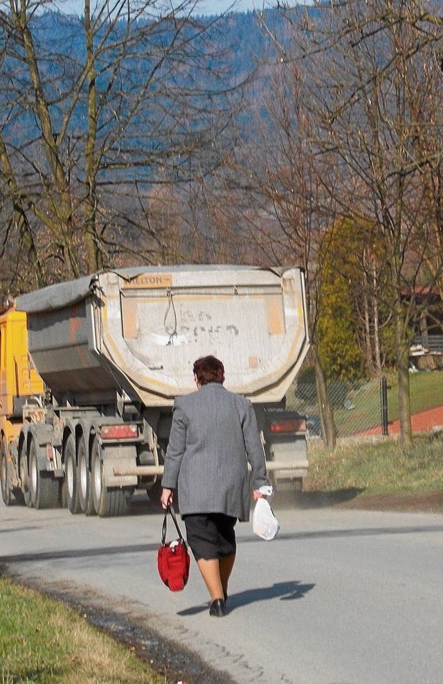 Piesi nie mają tu łatwego życia