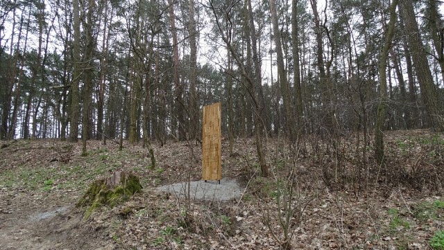 Dwie drewniane tablice stanęły w okolicy cmentarza żydowskiego.  Jedna została zamontowana przy ulicy Rybackiej, a druga nad Jeziorem Małym w Skępem.