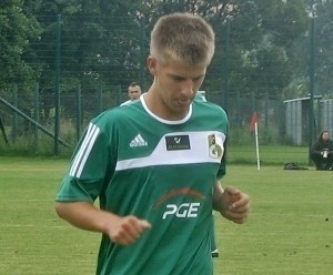 Leszek Nowosielski na treningu GKS