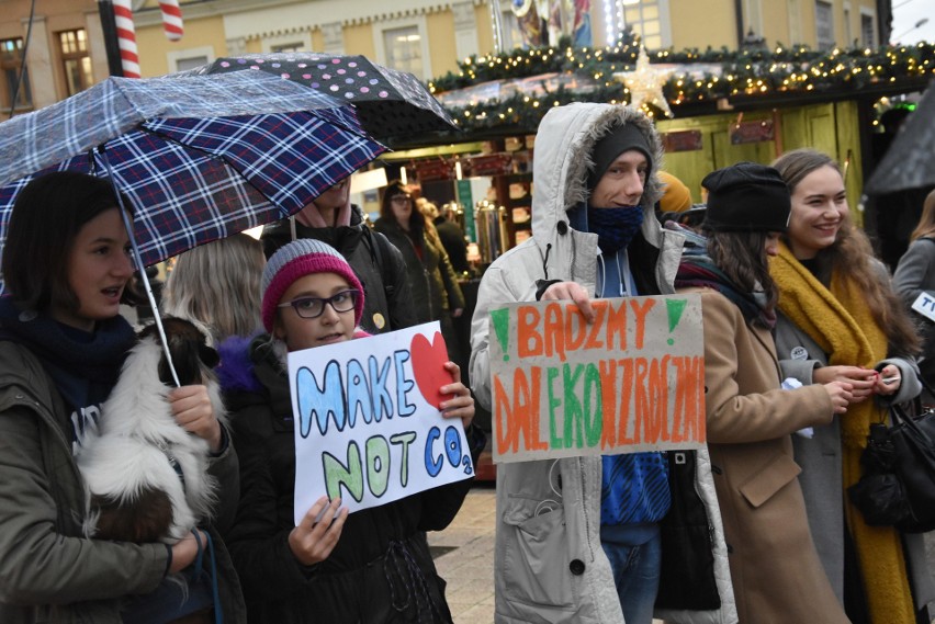 Strajk młodzieży w Rybniku: To powinien być green a nie...