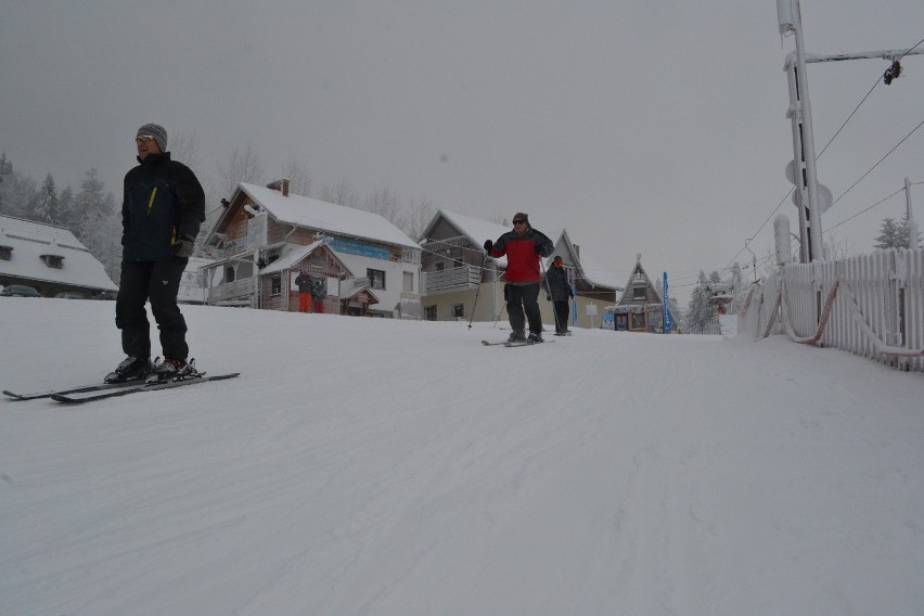 Sezon narciarski na Przełęczy Salmopolskiej rozpoczęty