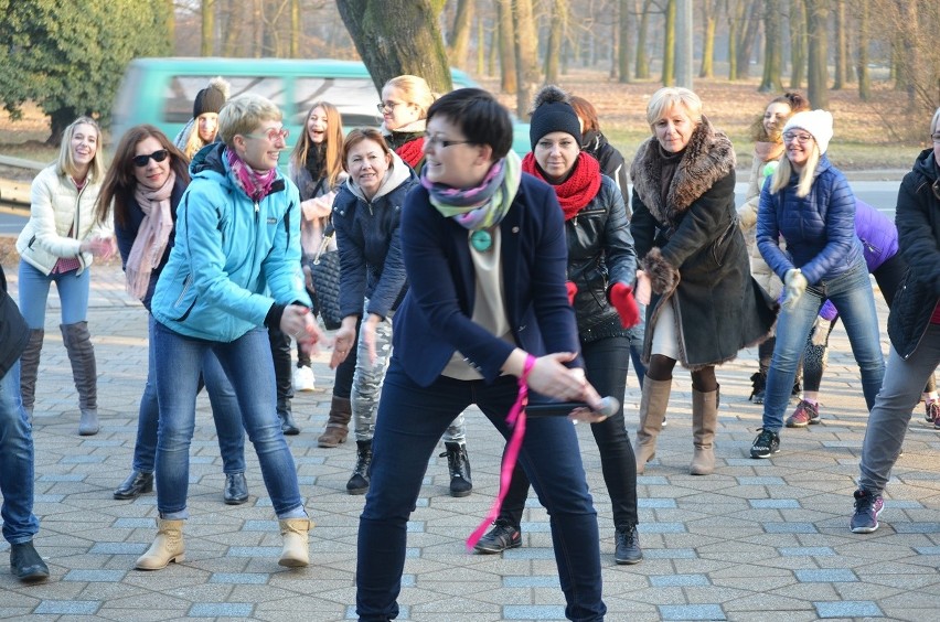 Głogów zatańczył przeciwko przemocy wobec kobiet