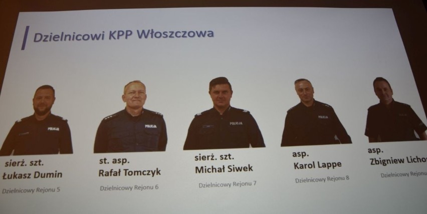 Włoszczowscy policjanci podsumowali rok. Dużo mówiono o pieniądzach